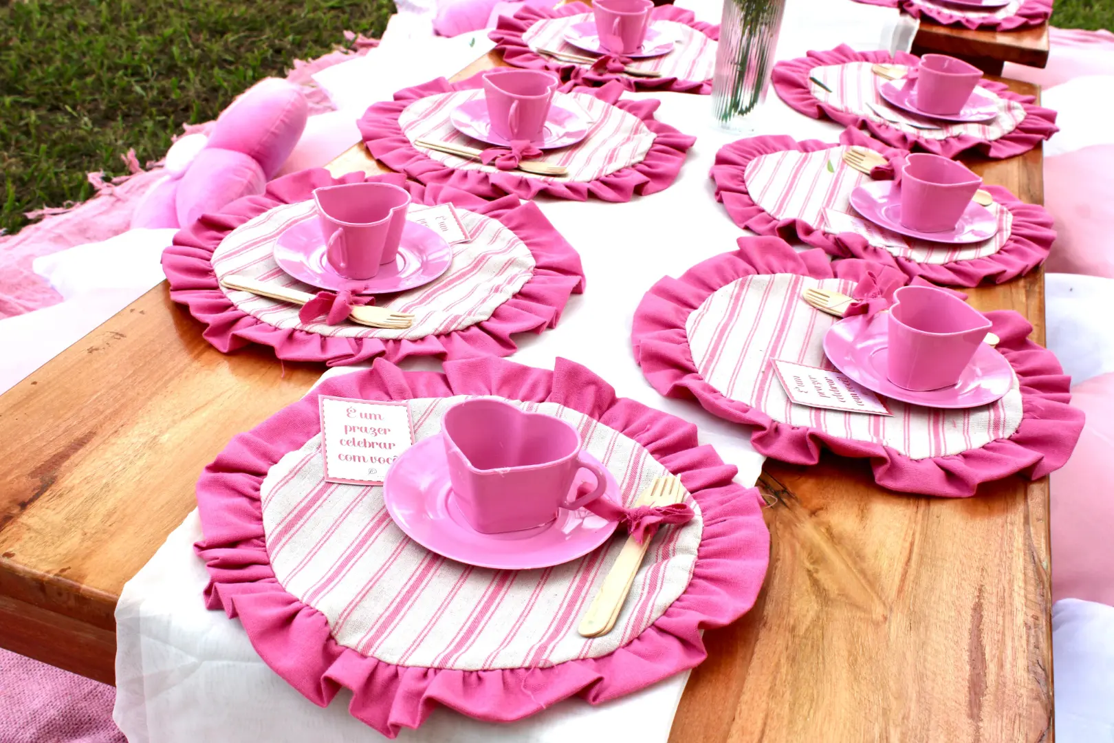Conjunto mesa posta
